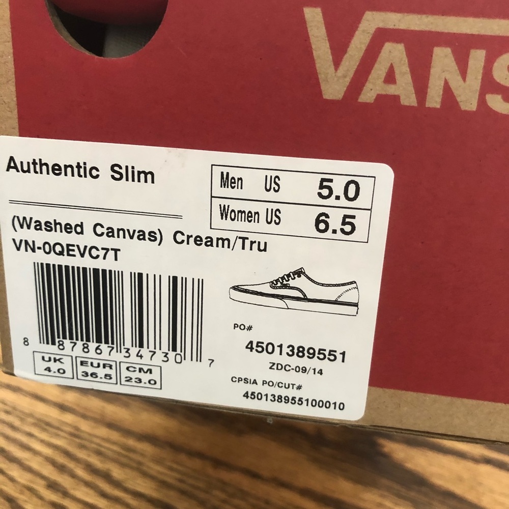 Vans shoes